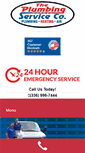 Mobile Screenshot of plumbingserviceco.com